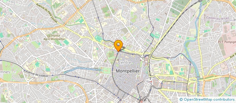 localisation de l'entreprise SCI DE L'ENCLOS NOTRE DAME à MONTPELLIER