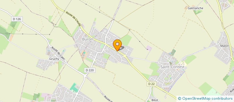 localisation de l'entreprise SCI DE L'ENDROIT à SAINT-CONTEST