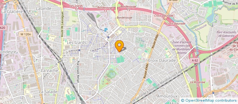 localisation de l'entreprise SCI DE L'ENTRE-DEUX-MERS à TOULOUSE