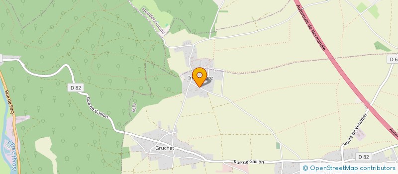 localisation de l'entreprise SCI DE L'ENVOL  AILLY