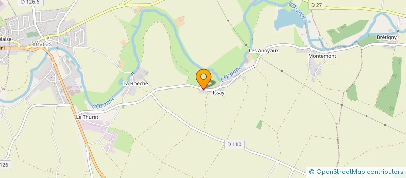 localisation de l'entreprise SCI DE L'EOLIENNE à YEVRES