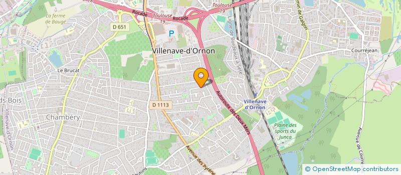 localisation de l'entreprise SCI DE L EPEE à VILLENAVE-D'ORNON