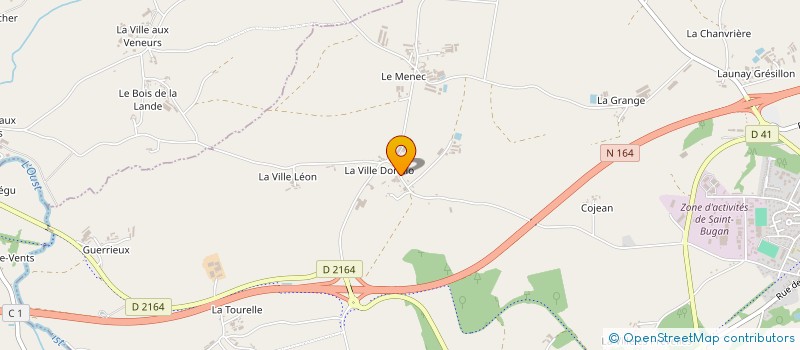 localisation de l'entreprise SCI DE L'EPERNAY à LOUDEAC
