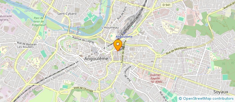 localisation de l'entreprise SCI DE L EPERON à ANGOULEME