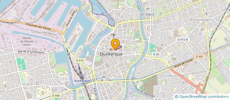 localisation de l'entreprise SCI DE L'EPERON à DUNKERQUE