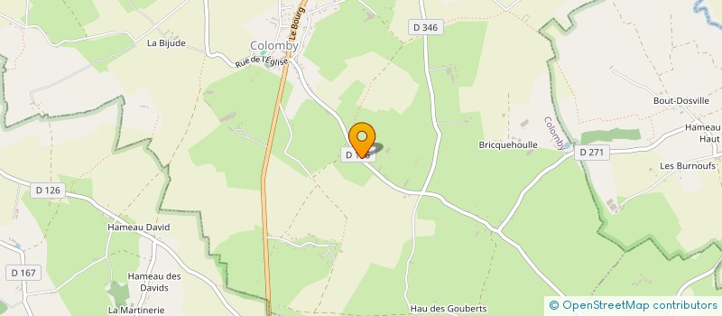 localisation de l'entreprise SCI DE L EPESSE  COLOMBY