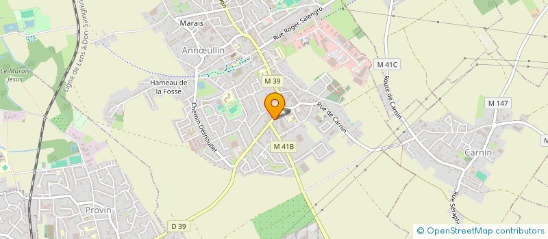 localisation de l'entreprise SCI DE L'EPI DE SOIL  ANNULLIN