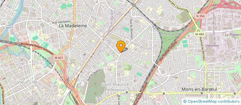 localisation de l'entreprise SCI DE L'EPI-PLAGE à LILLE