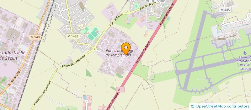 localisation de l'entreprise SCI DE L EPILISE  TEMPLEMARS