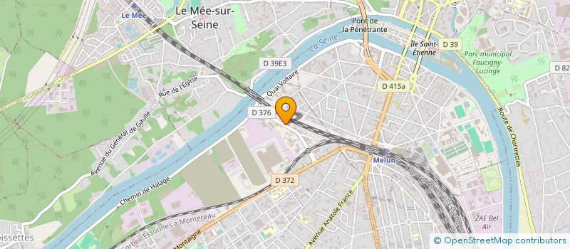 localisation de l'entreprise SCI DE L'EPINET  DAMMARIE-LES-LYS