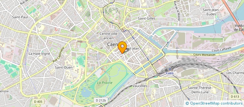 localisation de l'entreprise SCI DE L'EPINETTE  CAEN