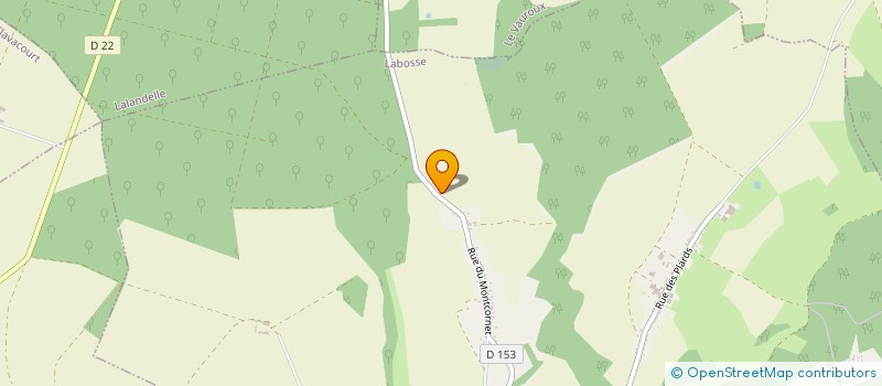 localisation de l'entreprise SCI DE  L'EPINETTE  LABOSSE
