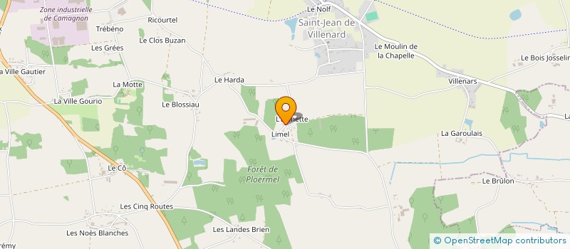 localisation de l'entreprise SCI DE L'EPINETTE  PLOERMEL