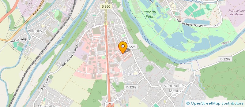 localisation de l'entreprise SCI DE L'EPINETTE à NANTEUIL-LES-MEAUX