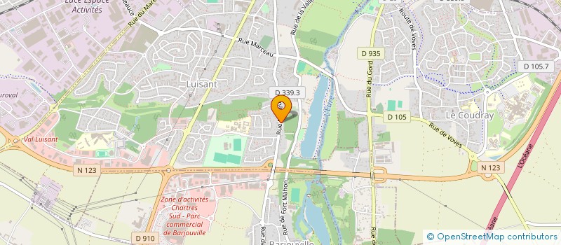 localisation de l'entreprise SCI DE L'EPINETTE à LUISANT