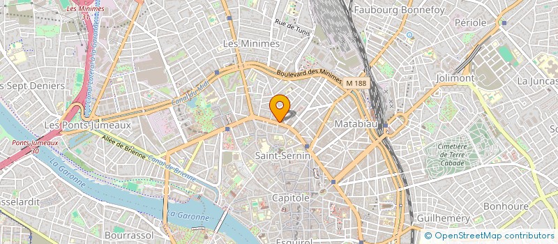 localisation de l'entreprise SCI DE L'EPITOGE à TOULOUSE