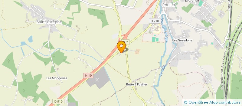localisation de l'entreprise SCI DE L'ERABLE à MOUTHIERS-SUR-BOEME