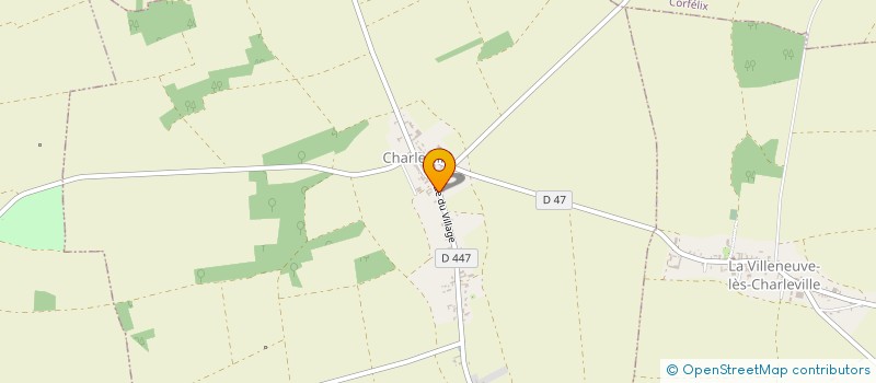 localisation de l'entreprise SCI DE L'ERABLE  CHARLEVILLE