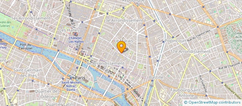 localisation de l'entreprise SCI DE L ERMITAGE  PARIS