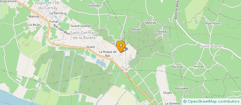 localisation de l'entreprise SCI DE L'ERMITAGE  SAINT-GERMAIN-DE-LA-RIVIERE