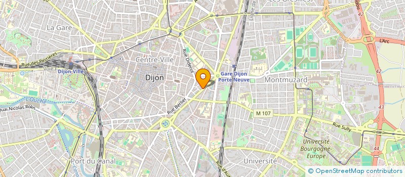 localisation de l'entreprise SCI DE L'ERMITAGE SAINTE-ANNE  NANCY