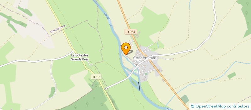 localisation de l'entreprise SCI DE L ESCARGOTIERE à SIVRY-SUR-MEUSE