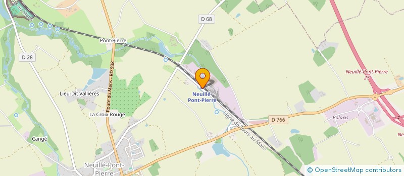 localisation de l'entreprise SCI DE L'ESCOTAIS  NOUZILLY