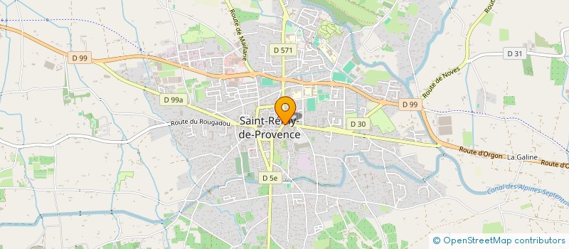 localisation de l'entreprise SCI DE L'ESPACE MIRABEAU à SAINT-REMY-DE-PROVENCE