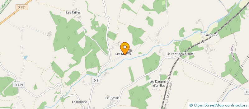 localisation de l'entreprise SCI DE L'ESPACE VERT à CHASSENEUIL