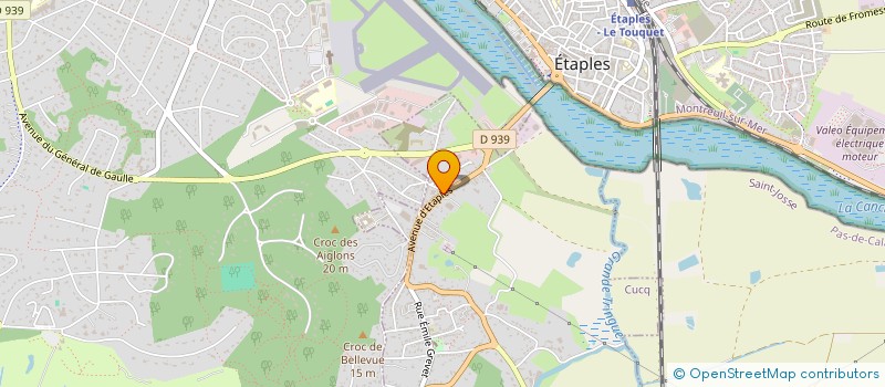 localisation de l'entreprise SCI DE L'ESPERANCE à CUCQ