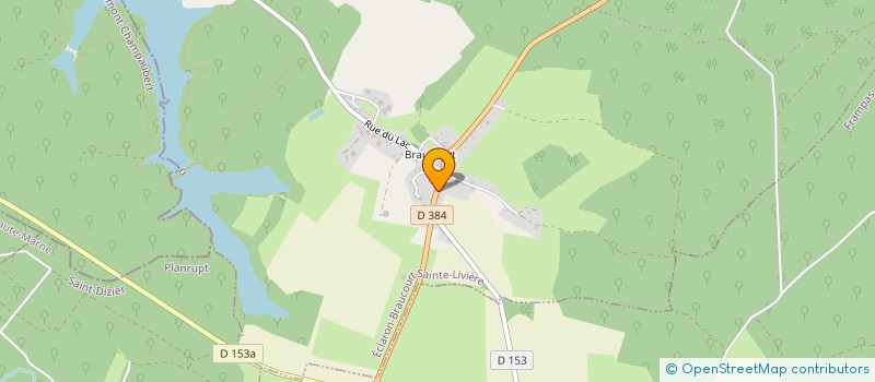localisation de l'entreprise SCI DE L'ESPERANCE à ECLARON-BRAUCOURT-SAINTE-LIVIERE