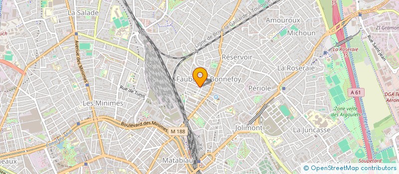 localisation de l'entreprise SCI DE L'ESPERANCE 7 à TOULOUSE