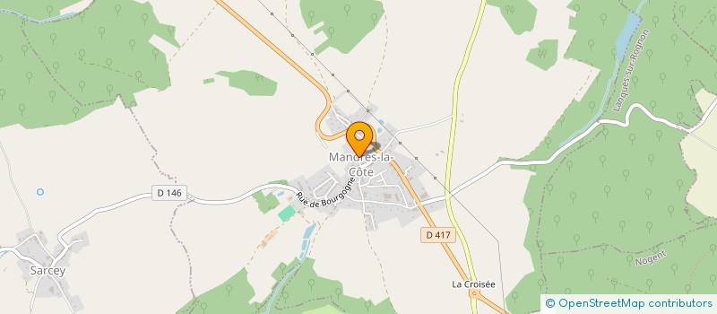 localisation de l'entreprise SCI DE L'ESPERANCE à MANDRES-LA-COTE