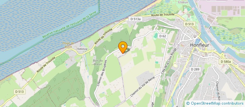 localisation de l'entreprise SCI DE L'ESPERANCE à HONFLEUR