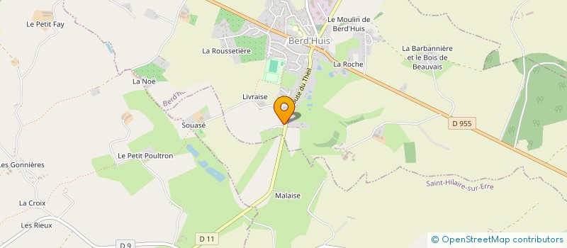 localisation de l'entreprise SCI DE L'ESPERANCE IMMO à PERCHE-EN-NOCE