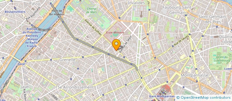 localisation de l'entreprise SCI DE L'ESPIGOULIER  PARIS