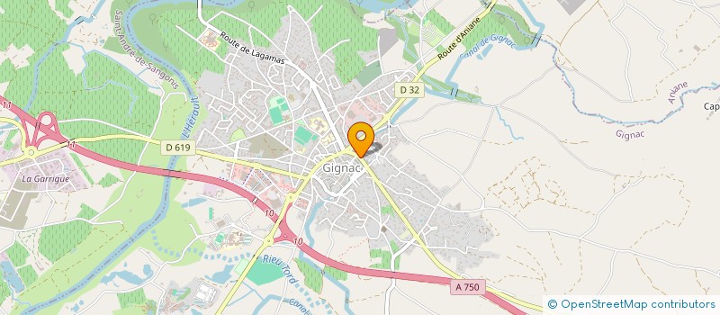 localisation de l'entreprise SCI DE L ESPLANADE  LA BOISSIERE