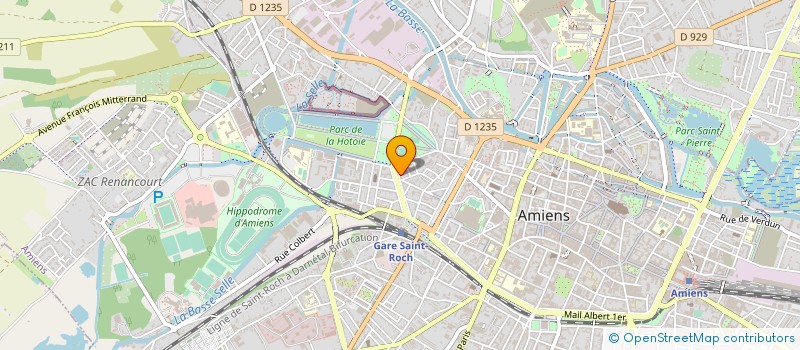 localisation de l'entreprise SCI DE L'ESPLANADE à AMIENS