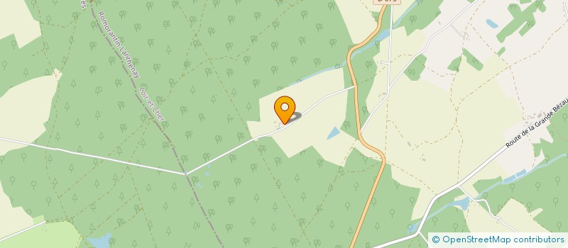 localisation de l'entreprise SCI DE L'ESPLANADE  CHATEAUVIEUX