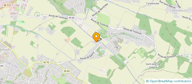 localisation de l'entreprise SCI DE L'ESPOIR 41  PIN-BALMA