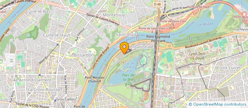 localisation de l'entreprise SCI DE L'ESSAY  LYON