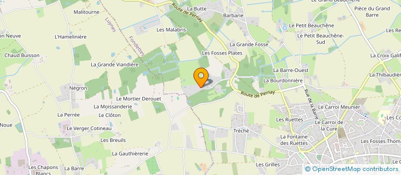 localisation de l'entreprise SCI DE L'ESSEY à FONDETTES