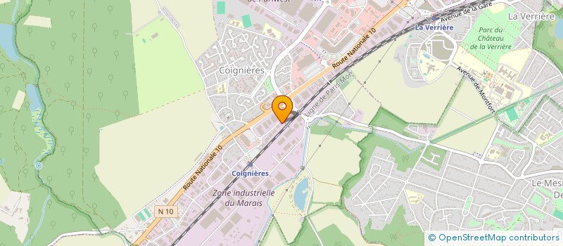 localisation de l'entreprise SCI DE L'ESSONNE à COIGNIERES