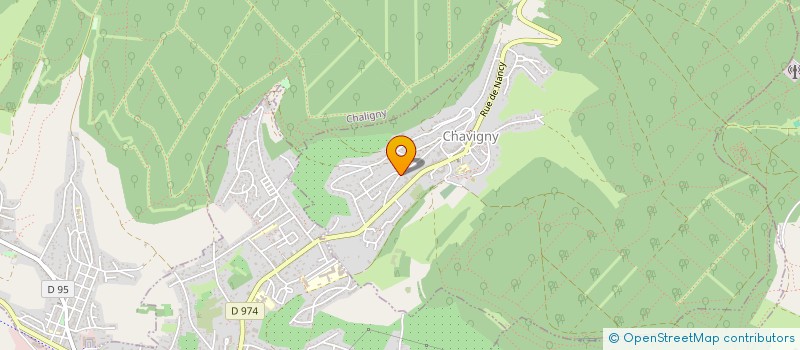 localisation de l'entreprise SCI DE L'ESSONNE  CHAVIGNY