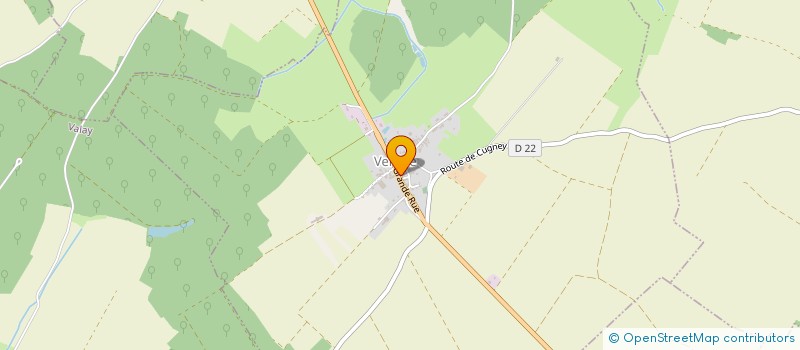 localisation de l'entreprise SCI DE L EST  CHARGEY-LES-GRAY