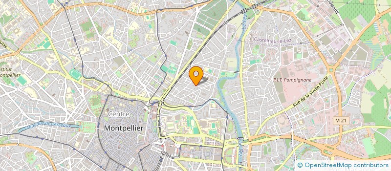 localisation de l'entreprise SCI DE L ESTEVE à MONTPELLIER