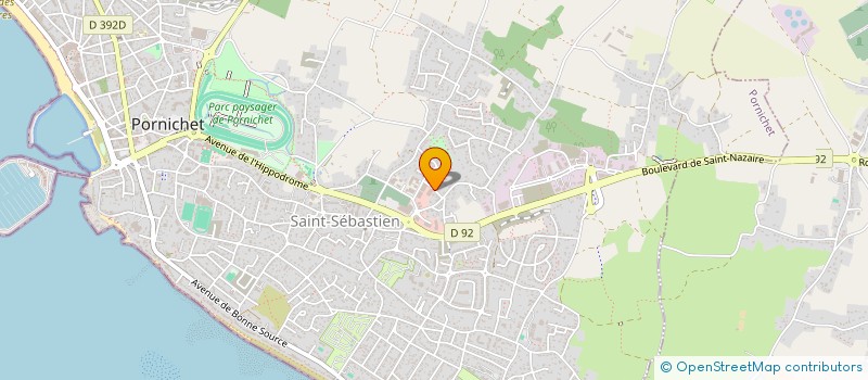 localisation de l'entreprise SCI DE L ESTUAIRE à PORNICHET