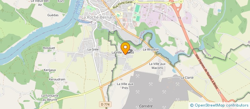 localisation de l'entreprise SCI DE L ESTUAIRE à HERBIGNAC