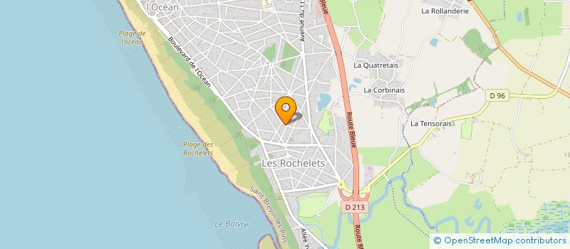 localisation de l'entreprise SCI DE L'ESTUAIRE à SAINT BREVIN LES PINS