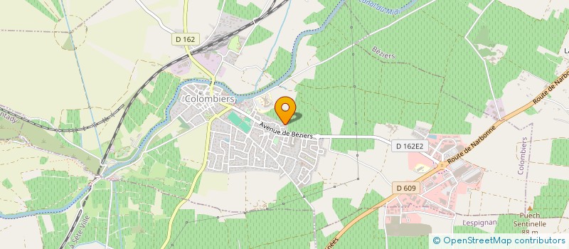 localisation de l'entreprise SCI DE L ETANG à NISSAN-LEZ-ENSERUNE